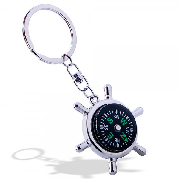 Compass Key Chain