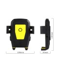 Motorcycle bicycle electric bike 360° phone stand automatic lock with custom logo 