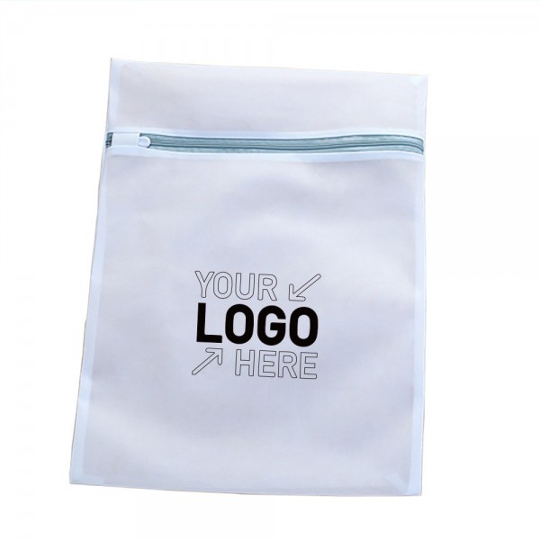 Mesh laundry bag with custom logo 