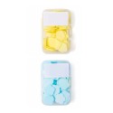 Travel portable disposable mini flower soap flake with custom logo 