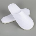 Disposable hotel terry cloth white slipper thickening nonslip slippers with custom logo 